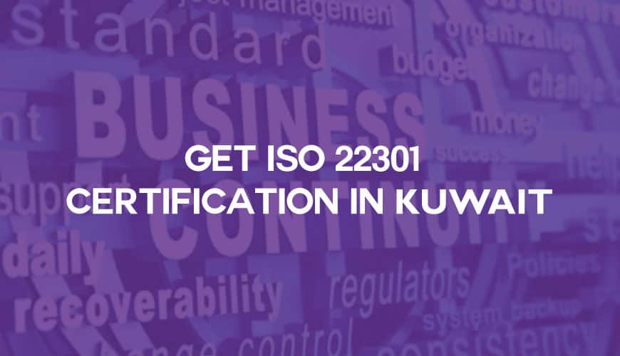 iso 22301 certification in kuwait