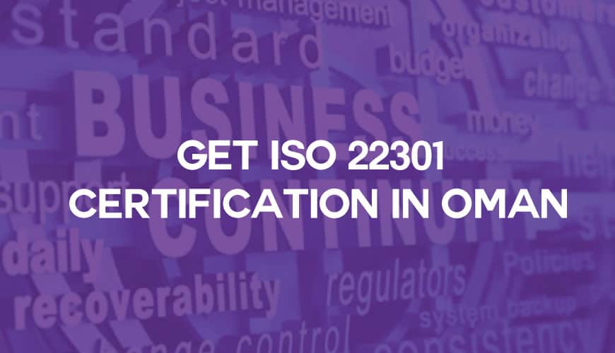 iso 22301 certification in oman