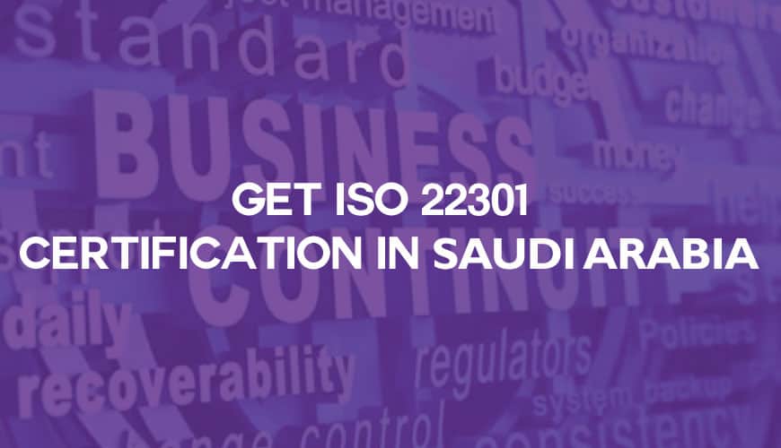 iso 22301 certification in saudi arabia
